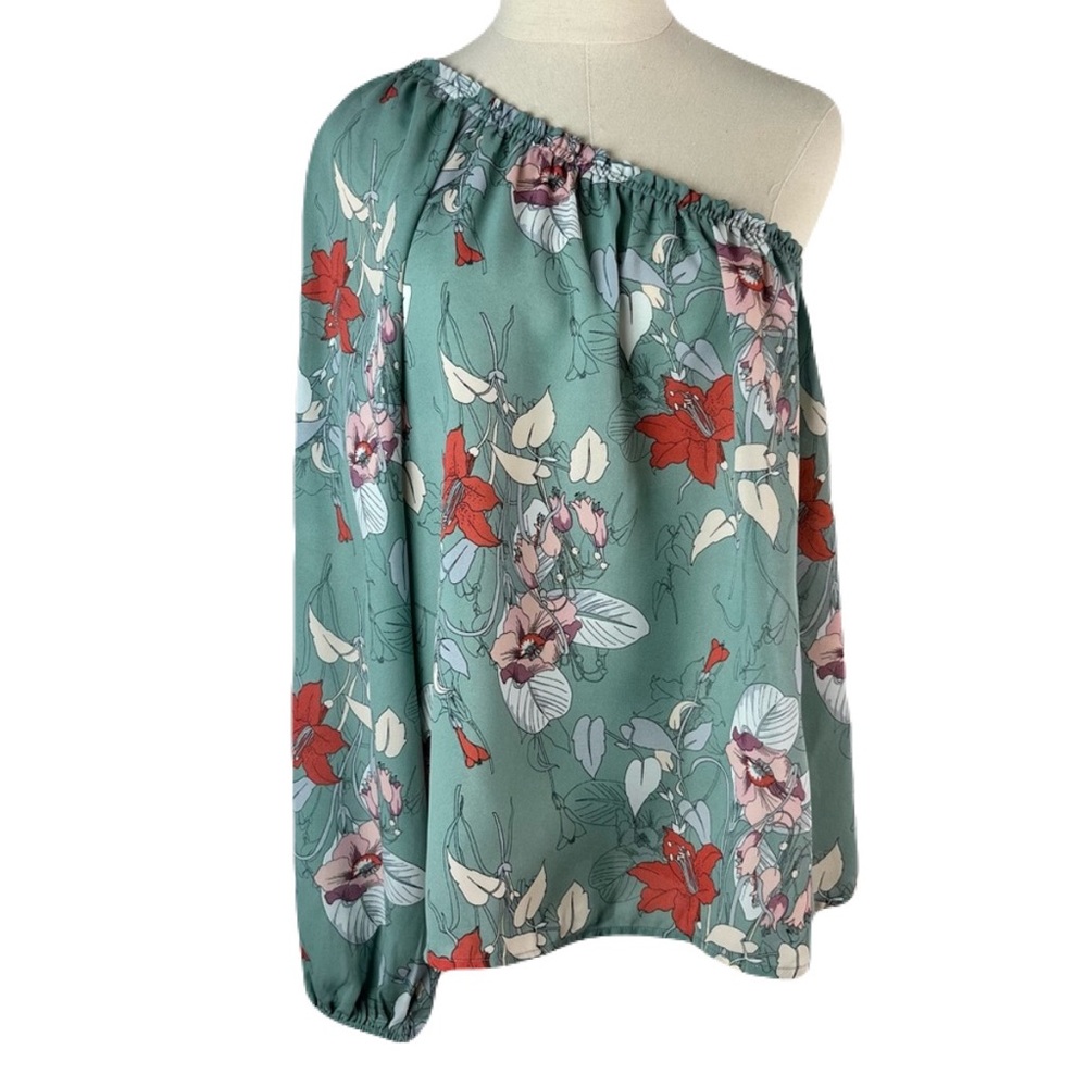 June & Hudson one shoulder top